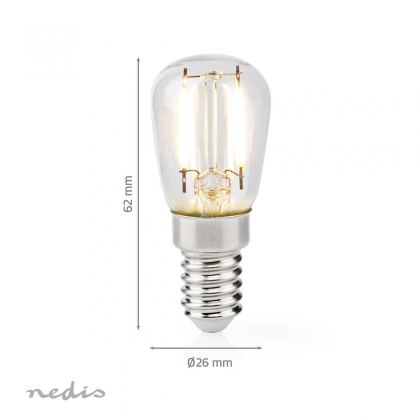 Koelkastlamp | LED | E14 | 2 W | T26