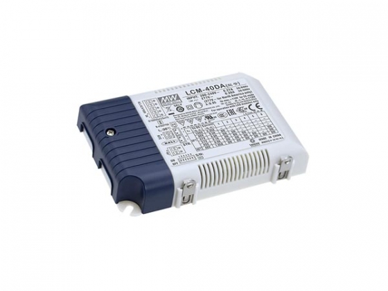 AC-DC MULTI-STAGE DIMMABLE met DALI LED DRIVER - CONSTANTE STROOM - 40 W - selecteerbare uitgangsstroom met PFC