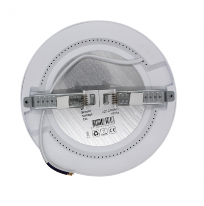 LED IN- EN OPBOUW DOWNLIGHT DIM+SENSOR+VERMOGEN SWITCH 10/15/18W 3000K