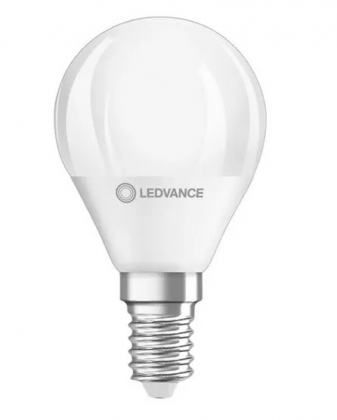 Ledvance Dimbaar Classic LED kogellamp 4,9W E14 mat dimbaar 2700K