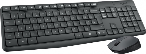 Logitech MK235 Draadloze Toetsenbord en Muis QWERTY