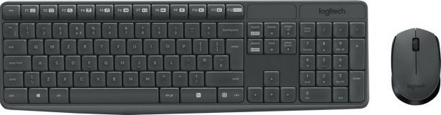 Logitech MK235 Draadloze Toetsenbord en Muis QWERTY