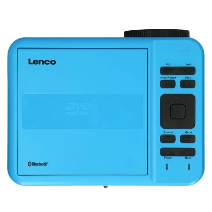 LCD Projector met DVD-speler en Bluetooth® Blue