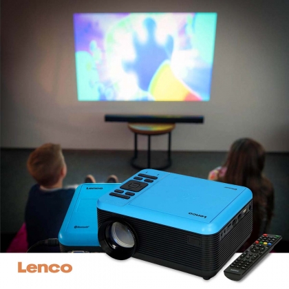 LCD Projector met DVD-speler en Bluetooth® Blue