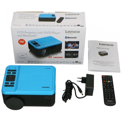 LCD Projector met DVD-speler en Bluetooth® Blue