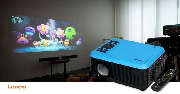 LCD Projector met DVD-speler en Bluetooth® Blue