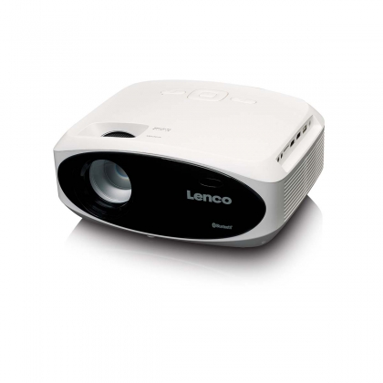 Full HD 1080P LCD-projector met Bluetooth Wit