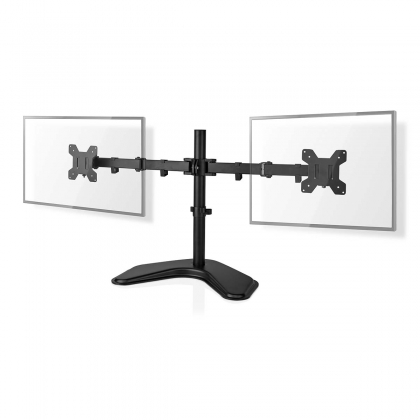 Monitorbeugel voor Bureaus | 2 Schermen | 15 - 32 " | 75x75 / 100x100 | Draai- en Kantelbaar