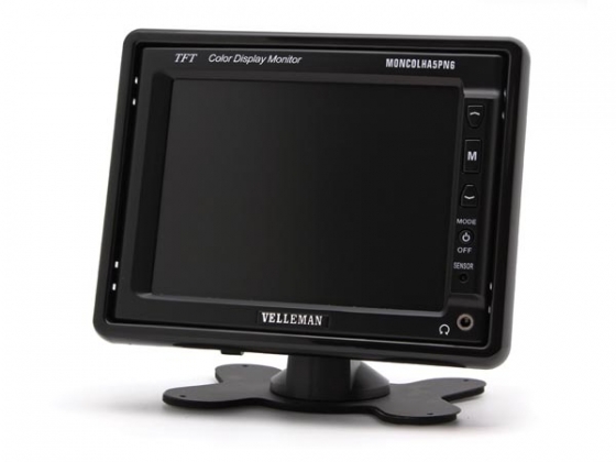 5.6" TFT-LCD-MONITOR MET AFSTANDSBEDIENING