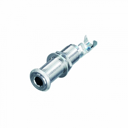 Monoconnector 6.35 mm Female Zilver