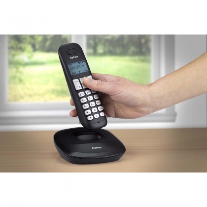 PDX-1100 DECT-telefoon met 1 handset zwart