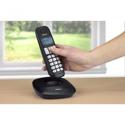 PDX-1120 DECT-telefoon met 2 handsets zwart