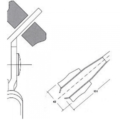 Striptang 0.5 mm