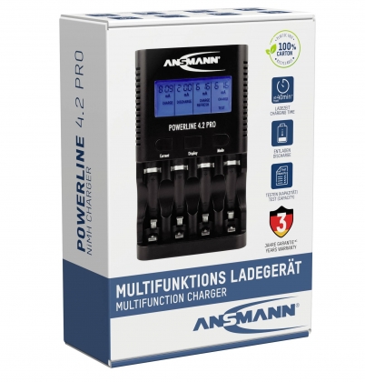 POWERLINE 4.2 PRO BATTERIJLADER AA / AAA