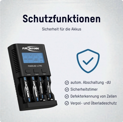 POWERLINE 4.2 PRO BATTERIJLADER AA / AAA