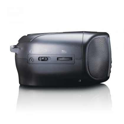 Draagbare DAB+/FM-radio met Bluetooth® CD-speler en groot LCD-kleurenscherm Zwart