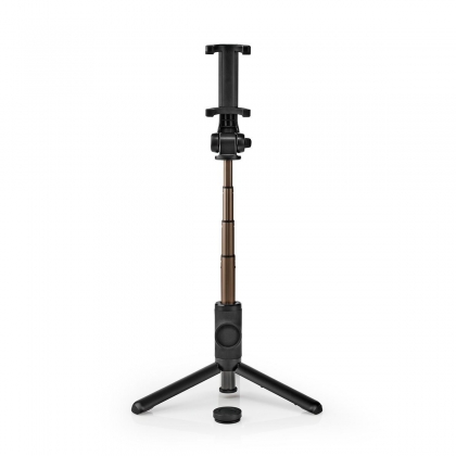 Bluetooth® Selfie Stick | Bluetooth® versie: 4.2 | Maximale schermgrootte: 3.54 " | Gevouwen lengte: 19 cm | Uitgevouwen lengte: 48 cm | Maximaal draagvermogen: 400 g | Batterij Gevoed