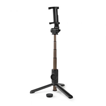 Bluetooth® Selfie Stick | Bluetooth® versie: 4.2 | Maximale schermgrootte: 3.54 " | Gevouwen lengte: 19 cm | Uitgevouwen lengte: 48 cm | Maximaal draagvermogen: 400 g | Batterij Gevoed