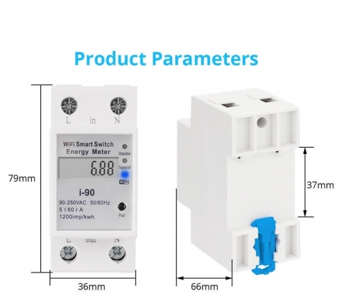 SMARTLIFE SMART SWITCH / KWH-METER