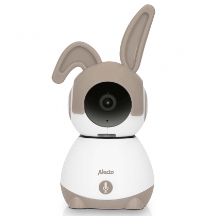 Wi-Fi-babyfoon met camera Wit/Taupe