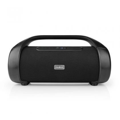 Bluetooth® Party Boombox | 9.5 uur | 2.1 | 120 W | Media afspeelmogelijkheden: AUX | IPX5 | Koppelbaar | Handgreep | Feestverlichting | Zwart