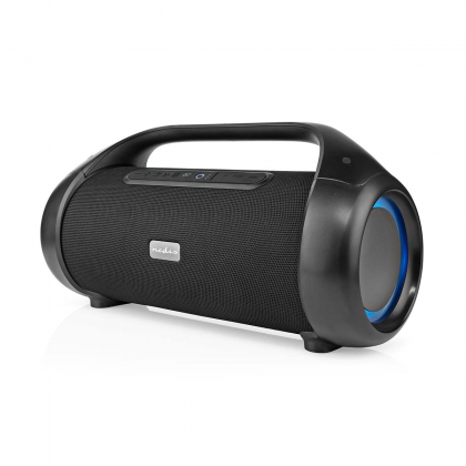 Bluetooth® Party Boombox | 9.5 uur | 2.1 | 120 W | Media afspeelmogelijkheden: AUX | IPX5 | Koppelbaar | Handgreep | Feestverlichting | Zwart