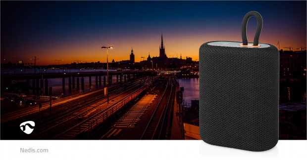 Bluetooth®-Speaker | Maximale batterijduur: 7 uur | Handheld Ontwerp | 7 W | Mono | Ingebouwde microfoon | Koppelbaar | Zwart