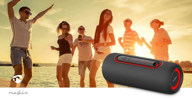 Bluetooth®-Speaker | Maximale batterijduur: 4 uur | Handheld Ontwerp | 30 W | Stereo | Ingebouwde microfoon | X5 | Koppelbaar | Zwart