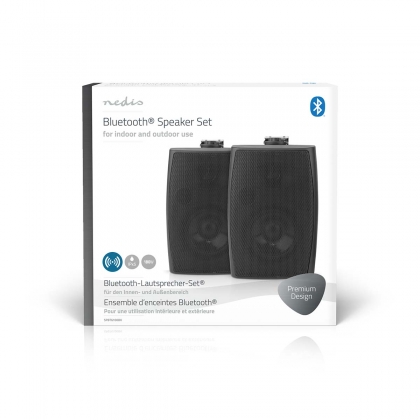 Bluetooth®-Speaker | Ambiance Design | 180 W | Stereo | IPX5 | Zwart