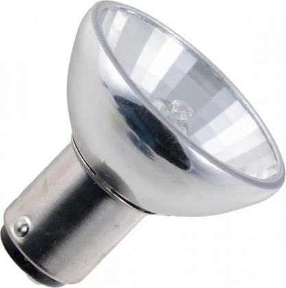 SPL halogeenlamp 6433 Aluline 37mm Ba15d 20W 12V 6° helder