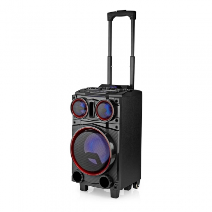 Bluetooth® Party Speaker | Maximale batterijduur: 6.5 uur | 120 W | Handgreep | Feestverlichting | Equalizer | Zwart