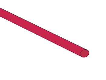 THERMISCHE KRIMPKOUS 3.2mm - ROOD - 50 ST.