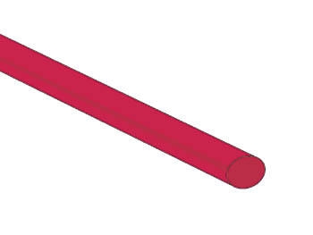 THERMISCHE KRIMPKOUS 4.8mm - ROOD - 50 ST.