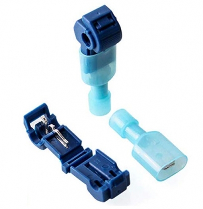 T-TAP AFTAKBLOK / STROOMDIEF BLAUW 2,5mm²