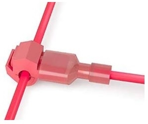 T-TAP AFTAKBLOK / STROOMDIEF ROOD 1,5mm²