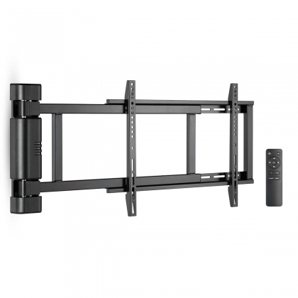 Motorised TV Wall Mount | 32 - 75 " | Maximum supported screen weight: 50 kg | Rotatable | Minimum wall distance: 56 mm | Remote controlled | ABS / Steel | Black