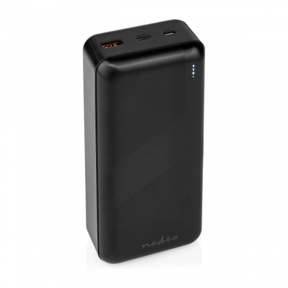 Powerbank | 32000 mAh | 2.4 / 3.0 / 3.25 A | Outputs: 2 | Output: 1x USB-A / 1x USB-C™ | Inputs: 1x Micro USB / 1x USB-C™ | PD3.0 45W / PD3.0 65W | Lithium-Polymeer