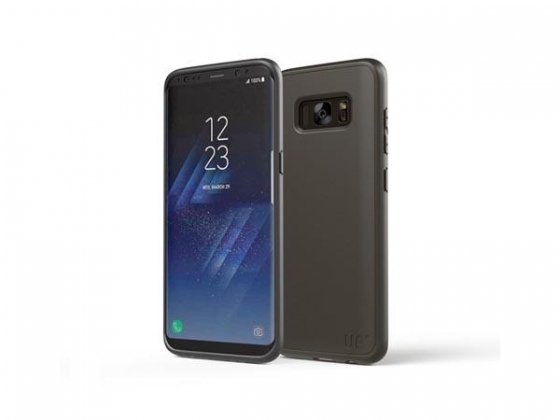 EXELIUM - BESCHERMHOES MET LAADFUNCTIE - MAGNETISCH - SAMSUNG® GALAXY S8 PLUS - ZWART