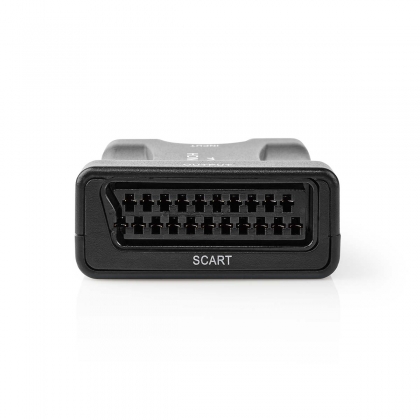 HDMI™-Converter | HDMI™ Input | Scart Female | 1-weg | 1080p | 1.2 Gbps | ABS | Zwart