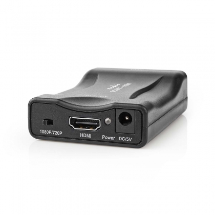 HDMI™-Converter | Scart Female | HDMI™ Output | 1-weg | 1080p | 1.2 Gbps | ABS | Zwart