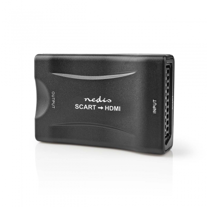 HDMI™-Converter | Scart Female | HDMI™ Output | 1-weg | 1080p | 1.2 Gbps | ABS | Zwart