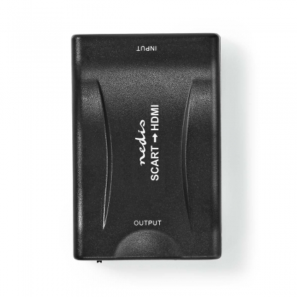 HDMI™-Converter | Scart Female | HDMI™ Output | 1-weg | 1080p | 1.2 Gbps | ABS | Zwart