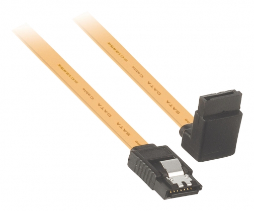 SATA 6 Gb/s Kabel Intern SATA 7-Pins Female - SATA 7-Pins Female 1.00 m Geel