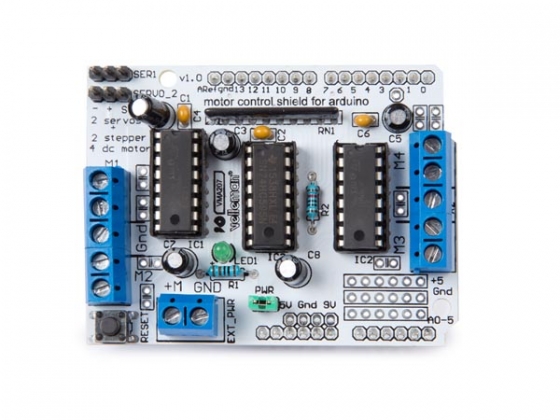 L293D MOTOR DRIVER SHIELD VOOR ARDUINO®