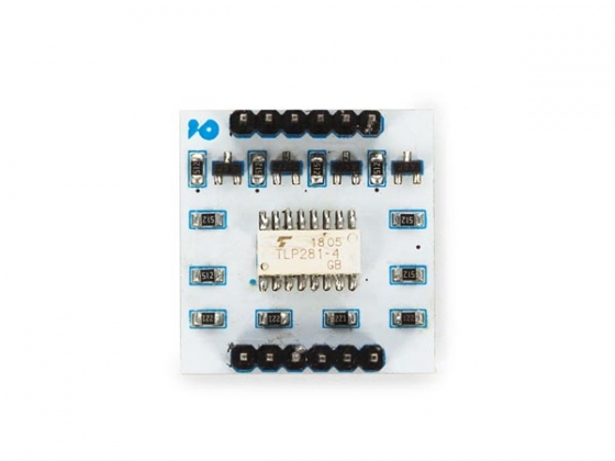 4-KANAALS OPTOCOUPLER BREAKOUT-BOARD TLP281 VOOR ARDUINO®