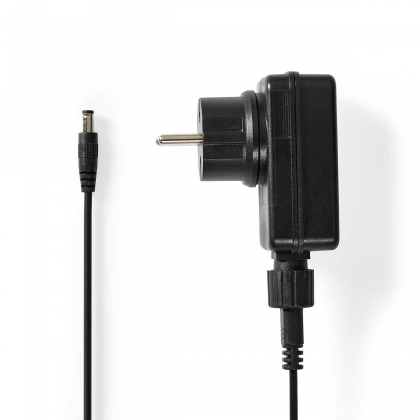 Universele AC-Stroomadapter | 24 W | 12 V DC | 1.80 m | 2.0 A | 1 plug(s) | Zwart