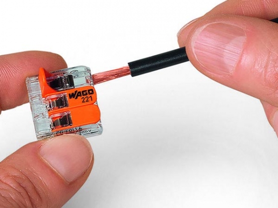 COMPACT SPLICING CONNECTOR 2 x 0,2 - 4 mm² VOOR ALLE DRAADTYPEN - 16 st.