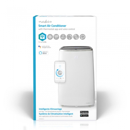 SmartLife 3-in-1 Airconditioner | Wi-Fi | 14000 BTU | 120 m³ | Ontvochtiging | Android™ / IOS | Energieklasse: A | 3 Snelheden | 65 dB | Wit