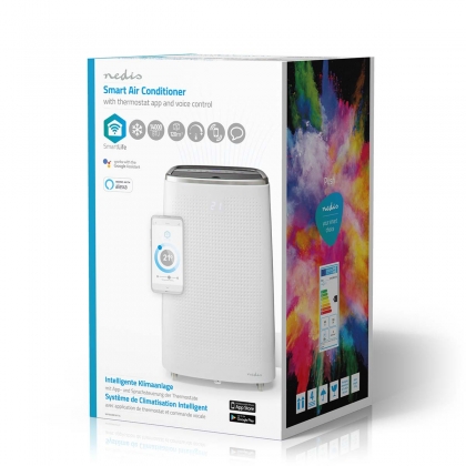 SmartLife 3-in-1 Airconditioner | Wi-Fi | 14000 BTU | 120 m³ | Ontvochtiging | Android™ / IOS | Energieklasse: A | 3 Snelheden | 65 dB | Wit