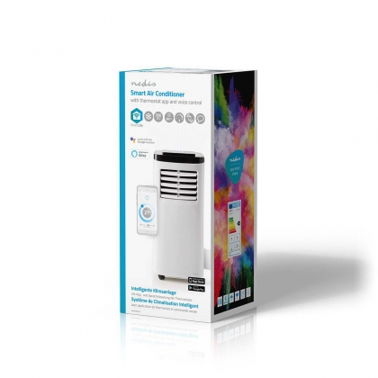 SmartLife 3-in-1 Airconditioner | Wi-Fi | 7000 BTU | 60 m³ | Ontvochtiging | Android™ / IOS | Energieklasse: A | 2 Snelheden | 65 dB | Wit